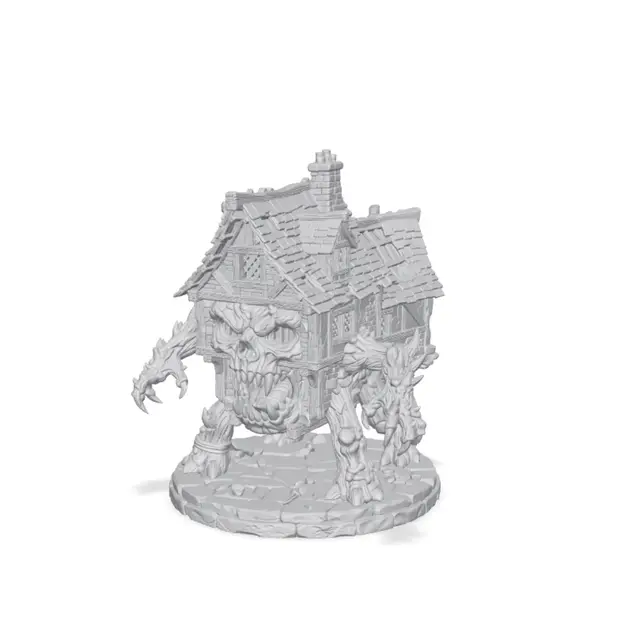 1000+ Minis, Free Kickstarter Sample, Haunted House Monster Miniature — modelo 3D