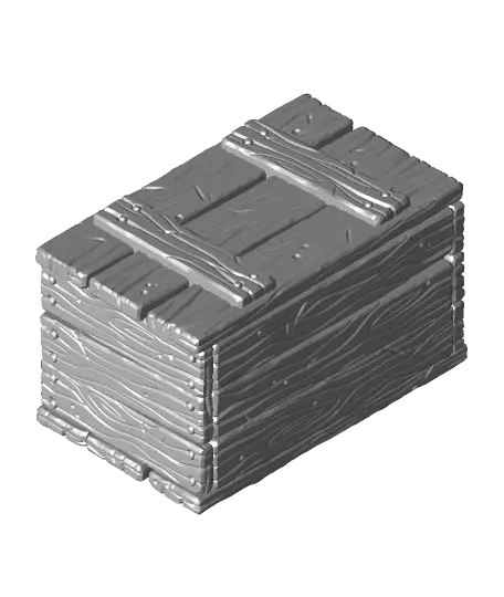 Old Crate — modelo 3D