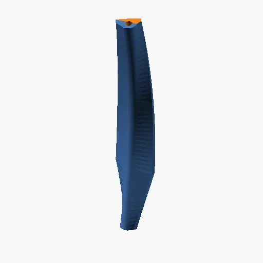 Diamond Fishing Spoon with Twist — modelo 3D