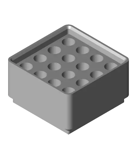 Gridfinity printer nozzle box — modelo 3D