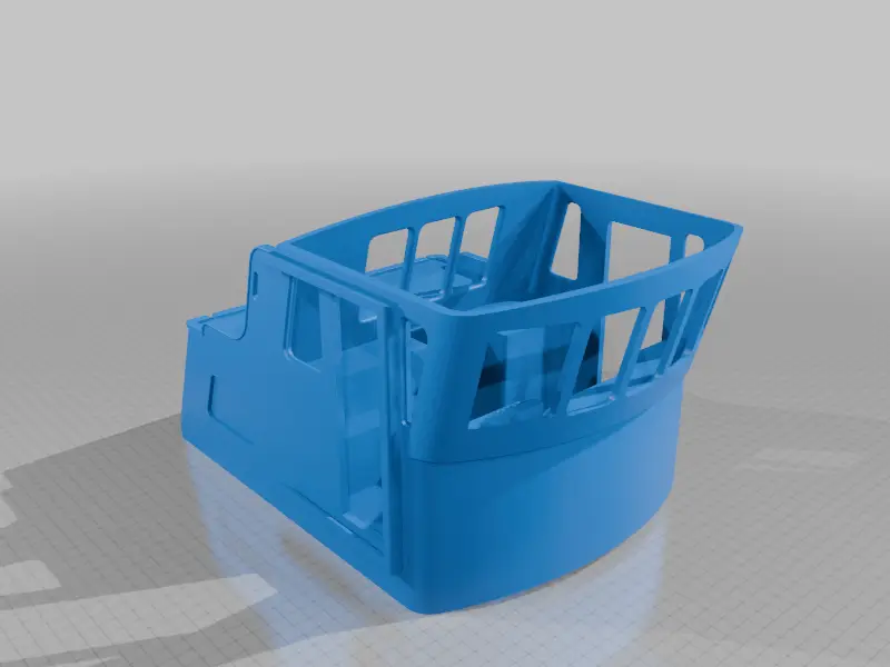 wheel house for a boat — modelo 3D