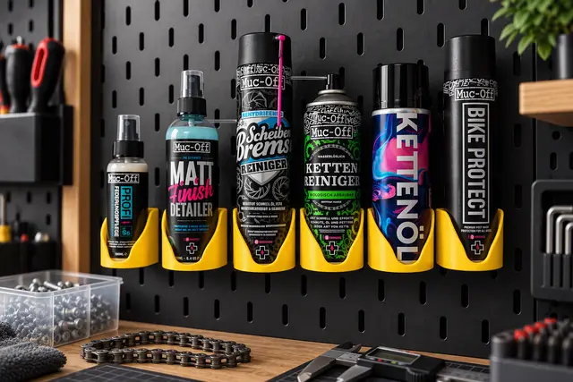 SKADIS Bottle & Spray Can Holder | Modular Workshop Storage — modelo 3D