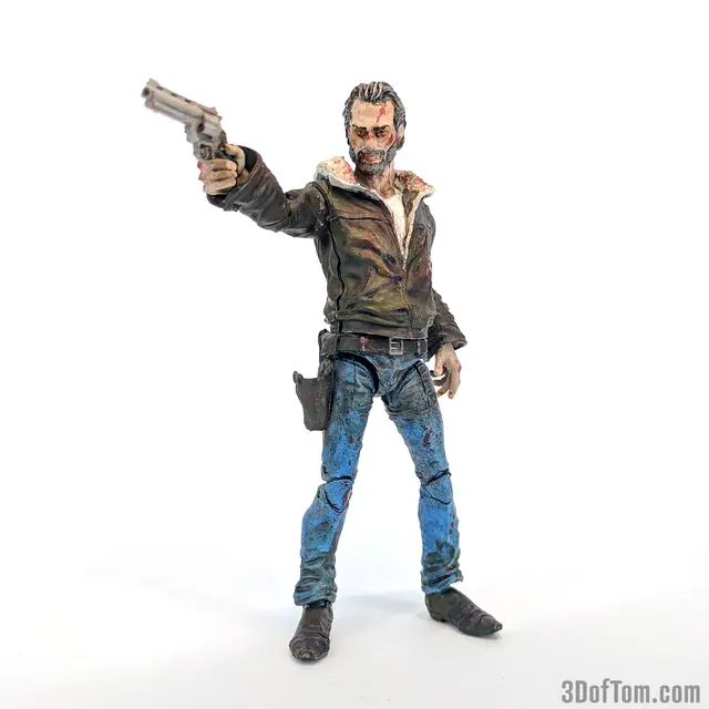 Rick Grimes Action Figure — modelo 3D