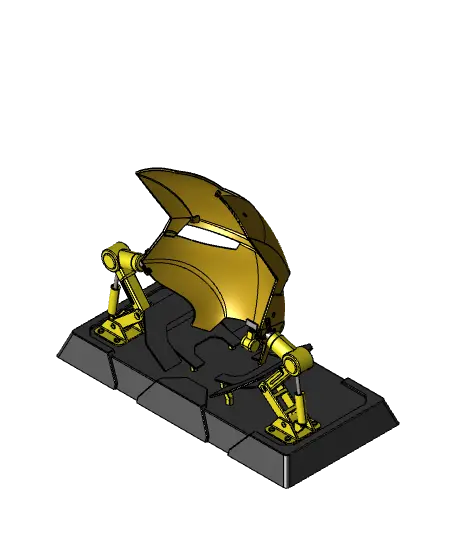 Iron Man Faceplate Display — modelo 3D