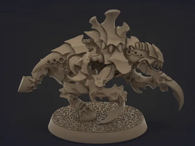 3D sketch FREE SPACE ARMORED FLEA — modelo 3D