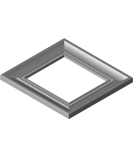 Open Picture Frame for Lithophane Images — modelo 3D