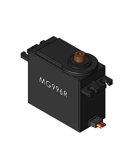MG996R Servo Motor - 3D Model — modelo 3D