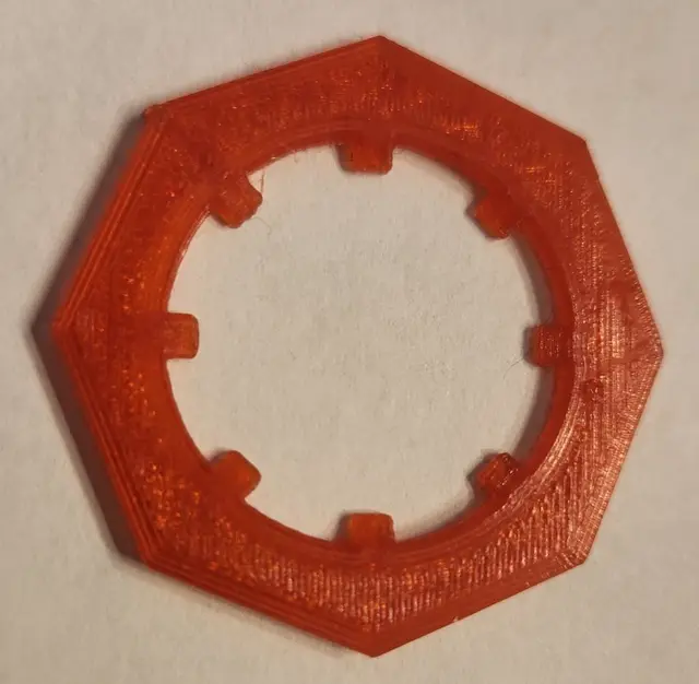 Sparrow 22 8 Prong Wrench — modelo 3D