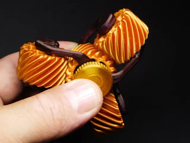 Gear fidget spinner — modelo 3D