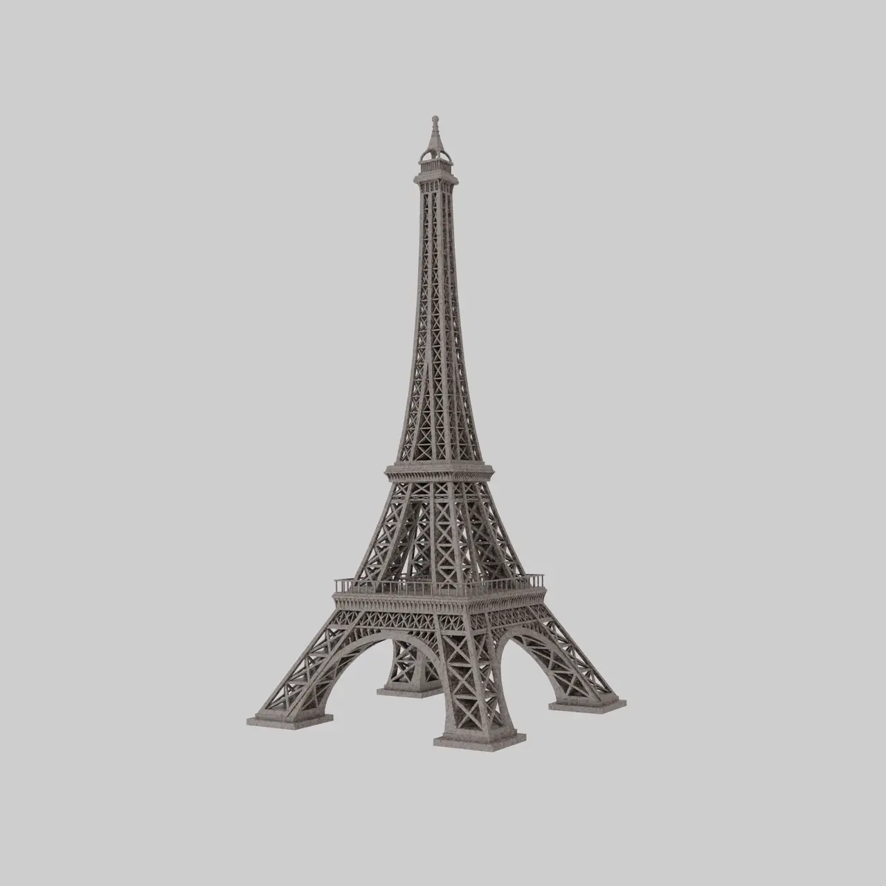 Eiffer Tower — modelo 3D