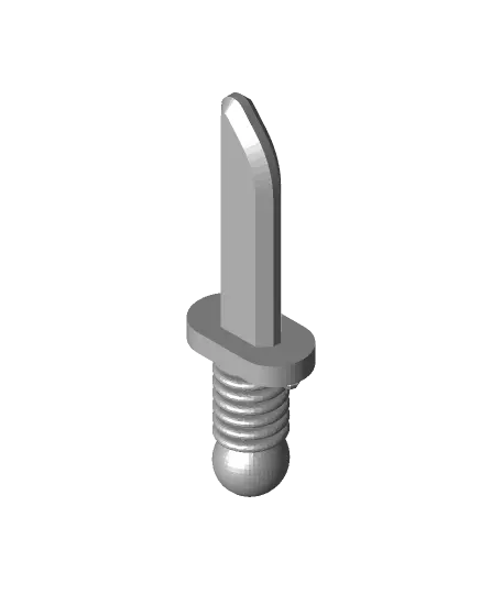 Lego knife — modelo 3D