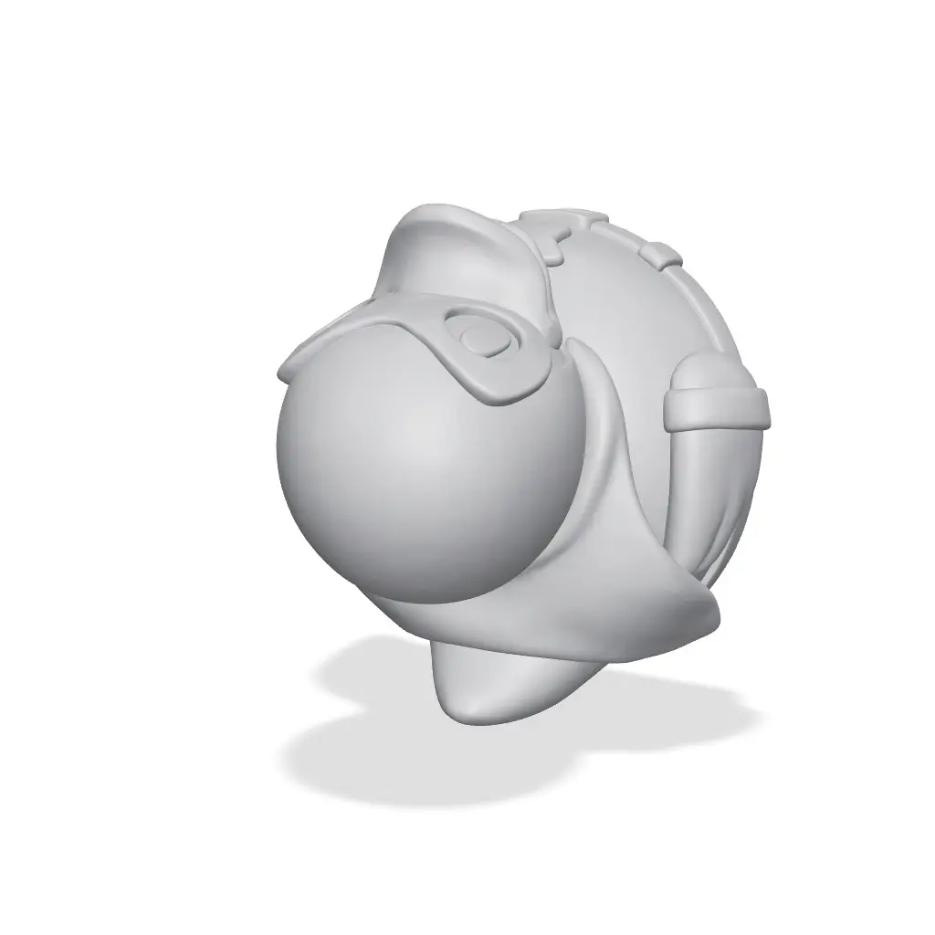 Superhero Mom Rubber Duck - Character Figurine — modelo 3D