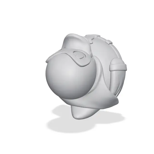 Superhero Mom Rubber Duck - Character Figurine — modelo 3D