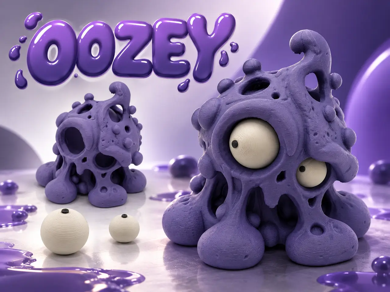 Oozey — modelo 3D