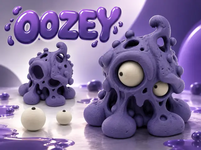 Oozey — modelo 3D
