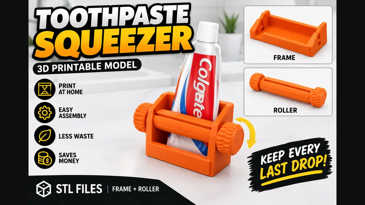 toothpaste sqeezer — modelo 3D