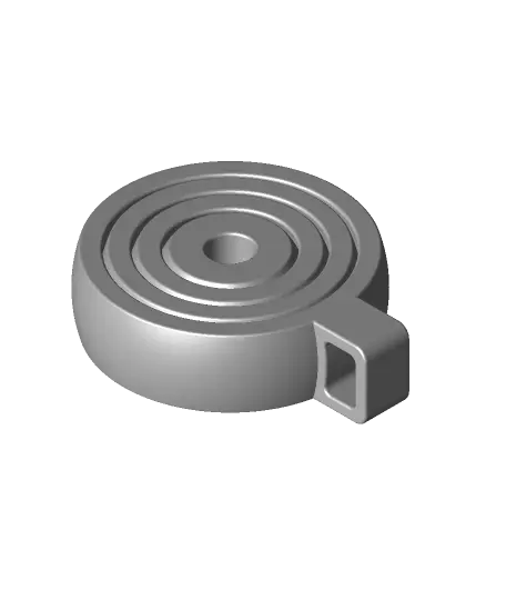 Print-In-Place Gyroscopic Keychain - Product Design Online.com.stl — modelo 3D
