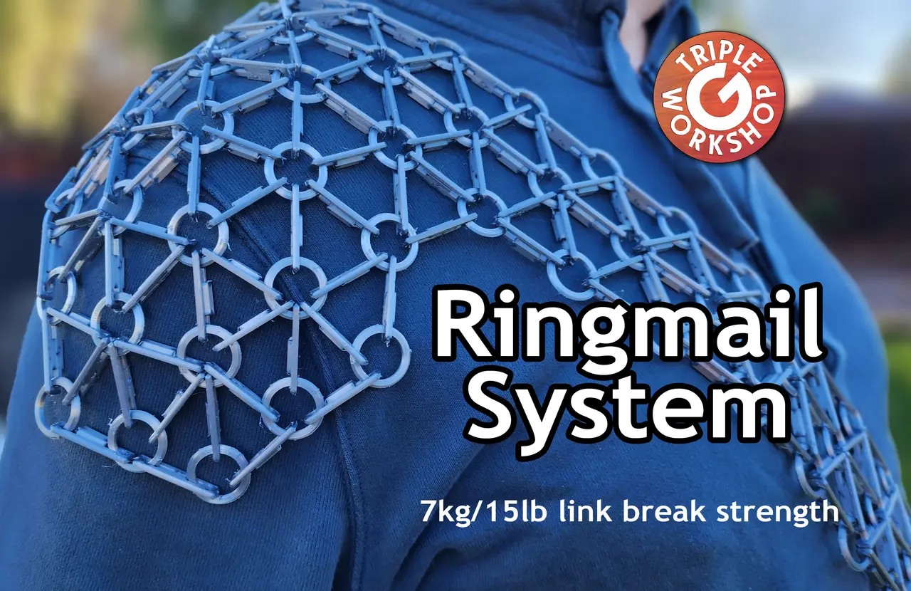 Ringmail System ⚯ Linkmail Armor/Cloth — modelo 3D