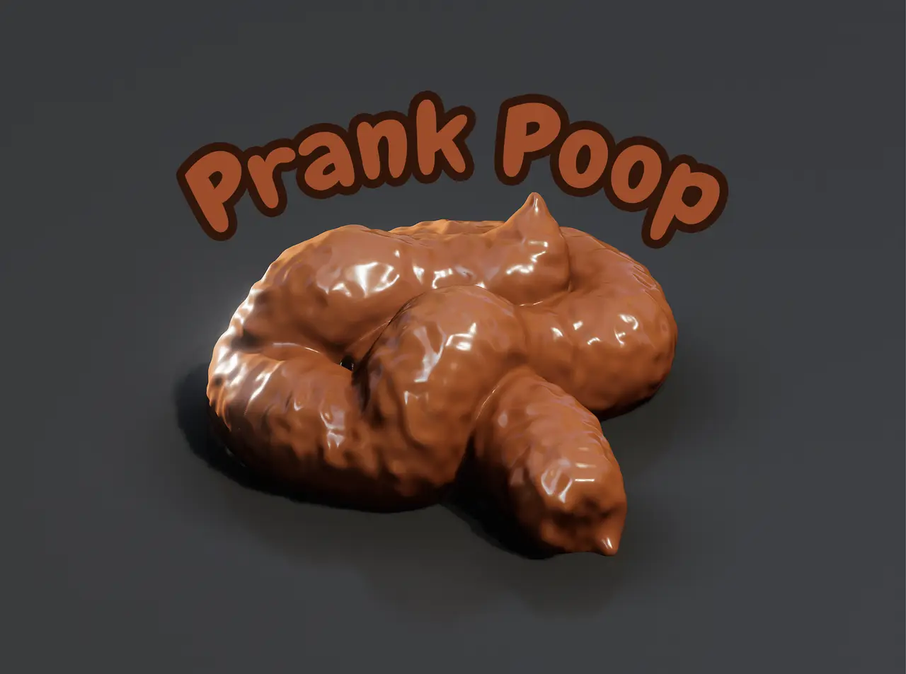 Prank poop — modelo 3D