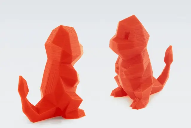 Low-Poly Charmander — modelo 3D