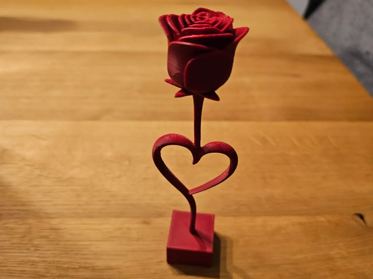 Eternal Love Rose – Herz-Edition ( Valentinstag ) — modelo 3D