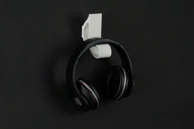 Music Note Headphone Stand — modelo 3D