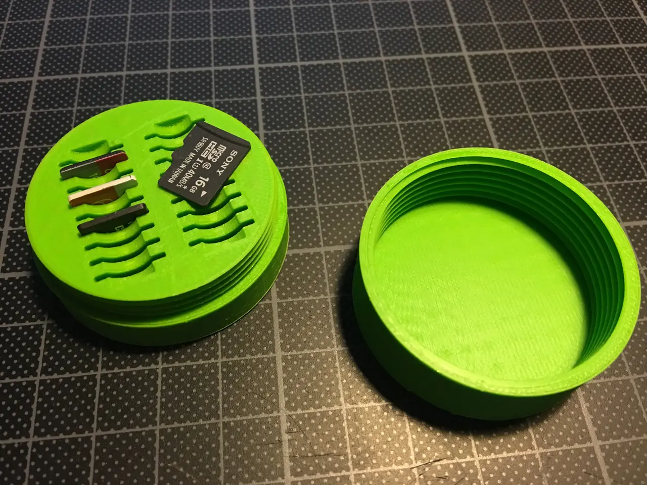 Micro SD Card Holder — modelo 3D