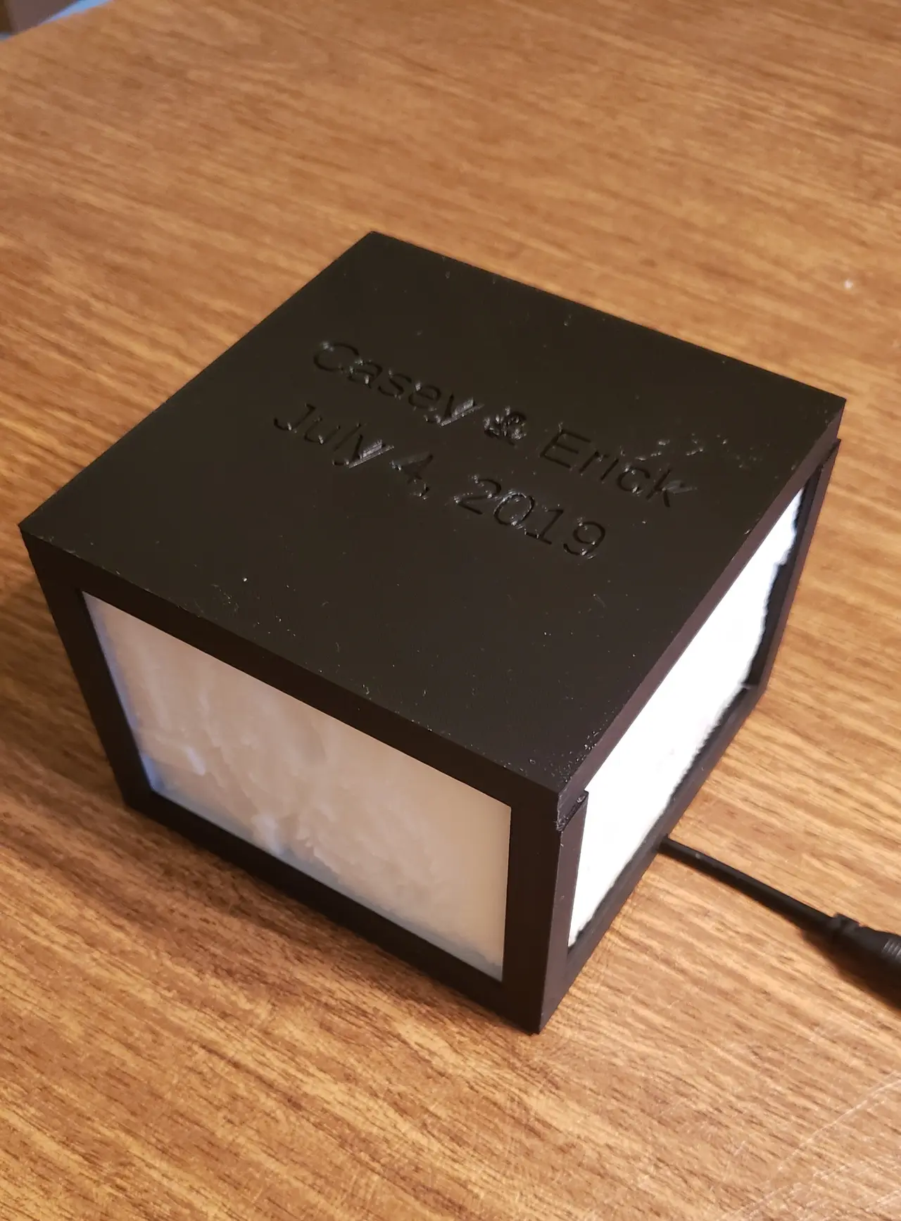 Customizable Lithophane Box - Any size! — modelo 3D