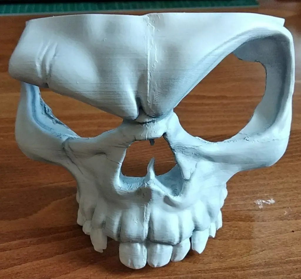 DemiLich Skull Mask — modelo 3D