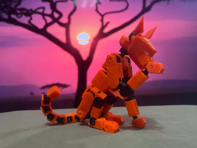 Gyro 7 Printable Jointed Cat — modelo 3D