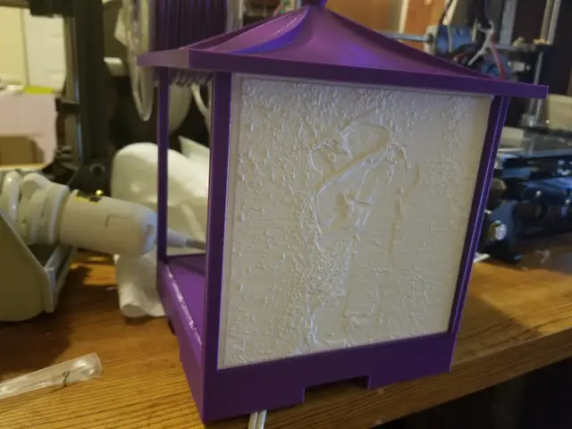 Lithophane House — modelo 3D