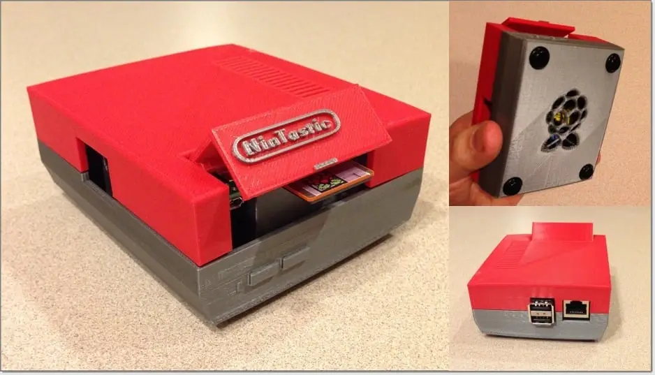 NinTastic - Nintendo Style Case for the Raspberry Pi — modelo 3D