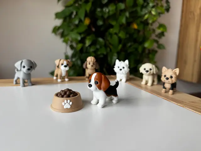 Beagle puppy — modelo 3D