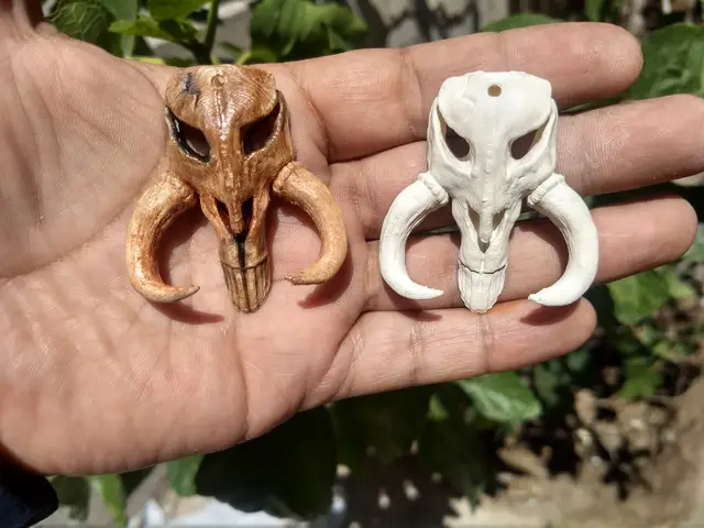 MINI MANDALORIAN SKULL. — modelo 3D
