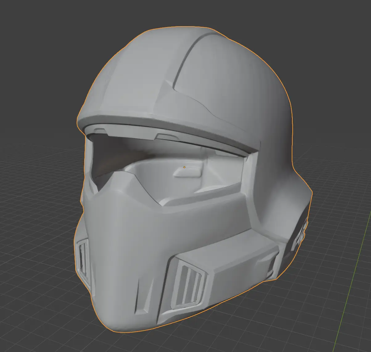 Helldivers 2 Helmet - smooth — modelo 3D