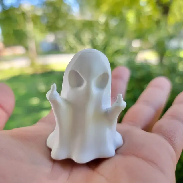FlipOff Ghostie — modelo 3D