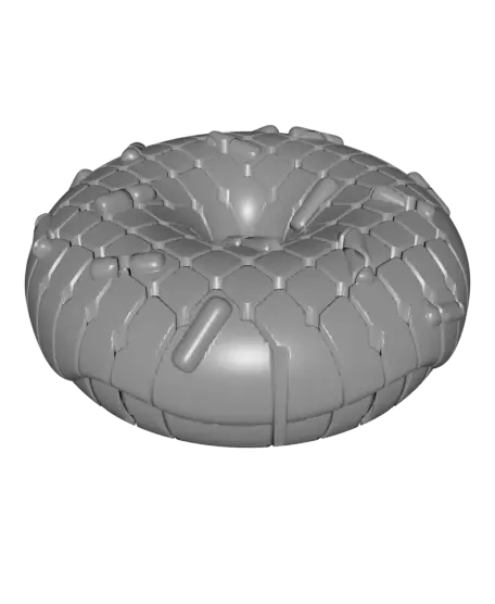 Floppy Donut - Articulating flexi donut — modelo 3D