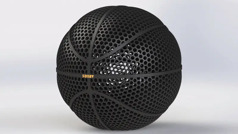 AIRLESS BASKETBALL — modelo 3D