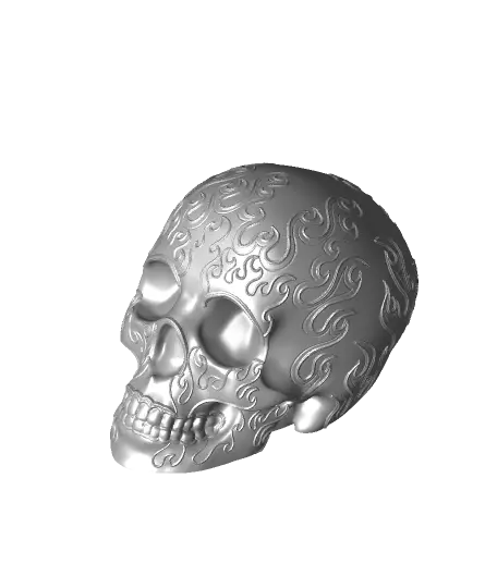 Flame Skull — modelo 3D