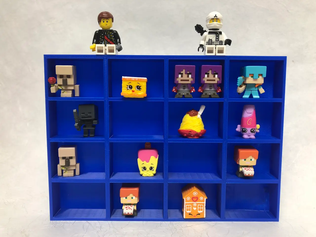 Minecraft & Shopkins Display Shelf — modelo 3D