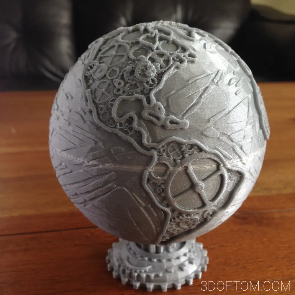 Maker Globe / Gear Globe — modelo 3D