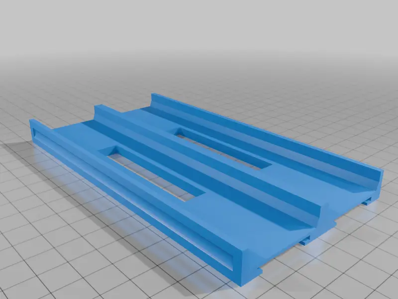 HotWheels Track with Track Connectors — modelo 3D