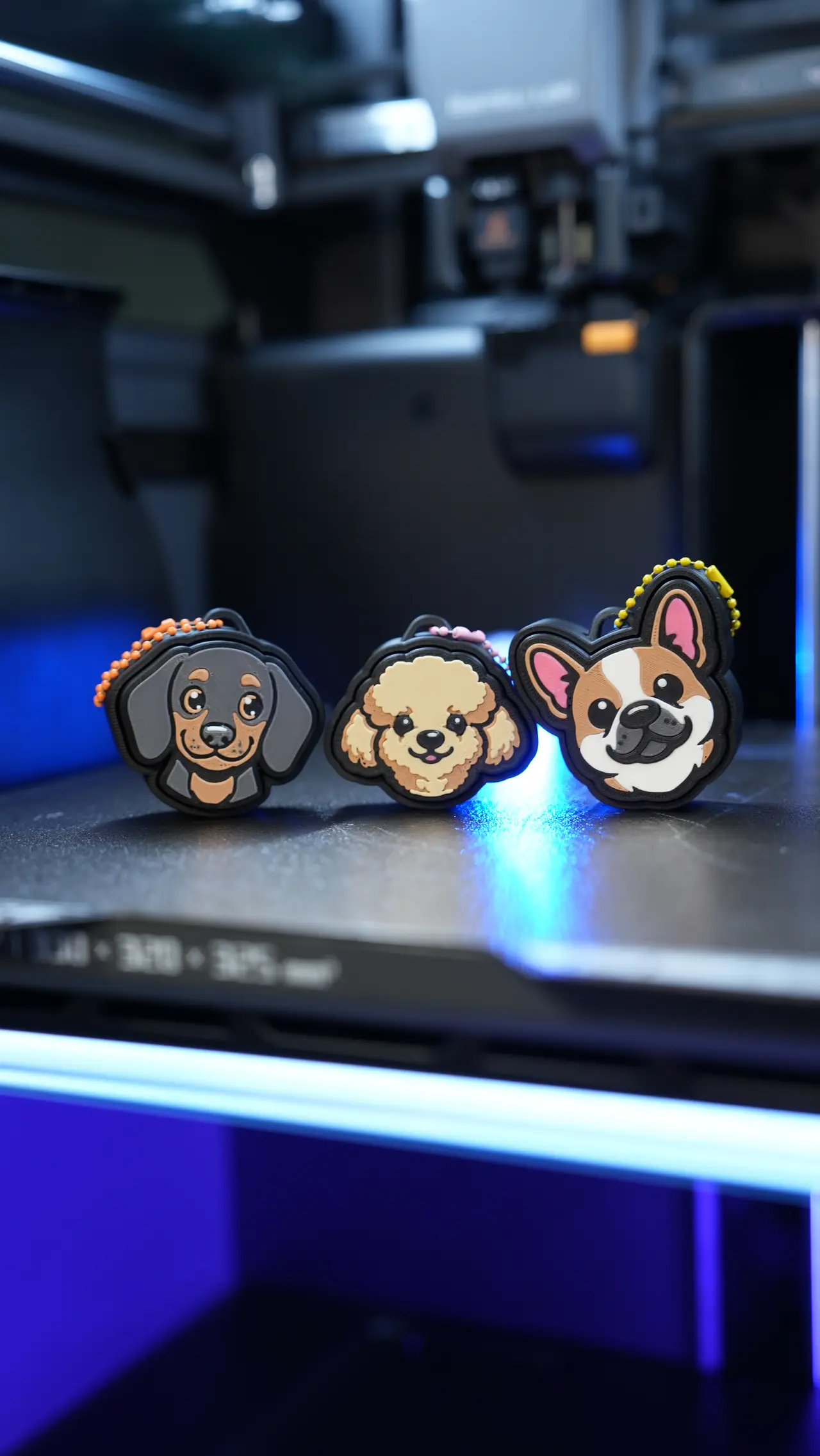 Dog Bulldog Dachshund Poodle (Made with ClickerFactory.com) — modelo 3D