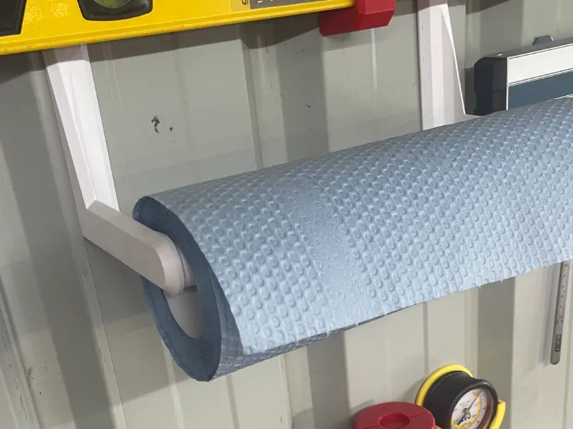 magnetic paper tower holder — modelo 3D
