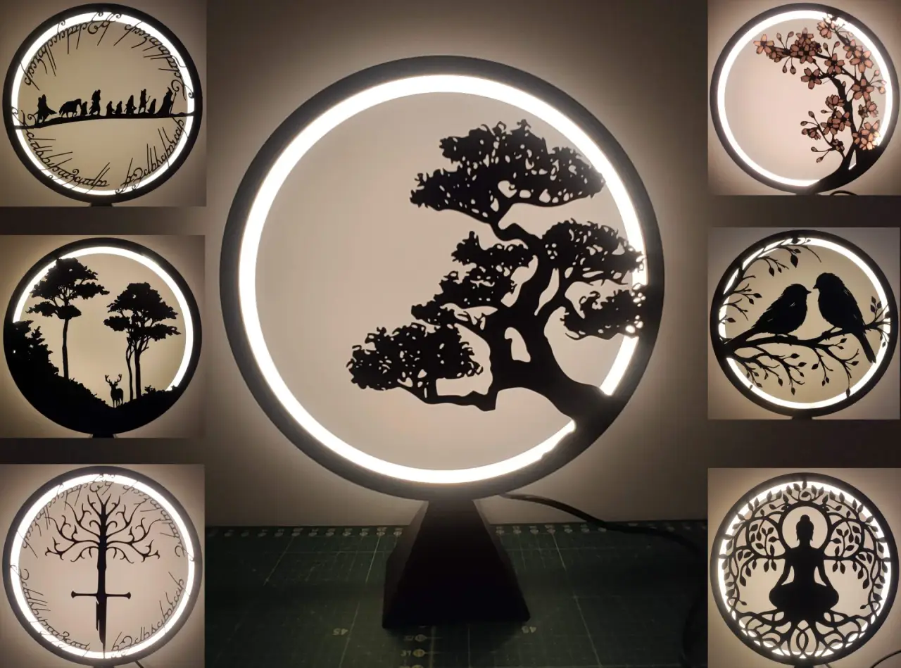 Ring Lamp — modelo 3D