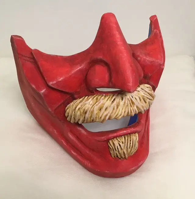 For Honor - Kensei Mask Menpo — modelo 3D
