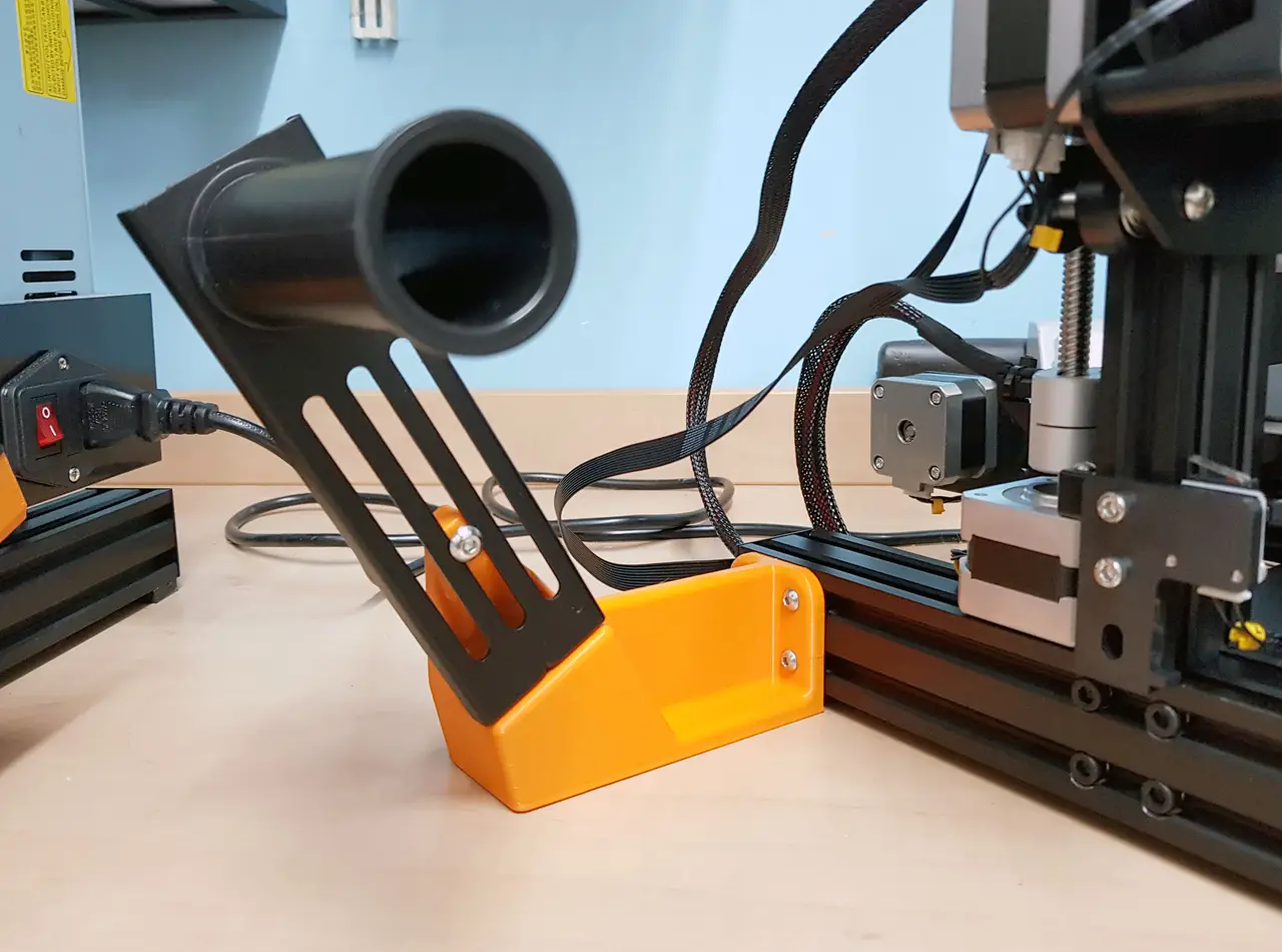 Ender 3 - Ender 3 Pro Side Mounted Spool Holder — modelo 3D