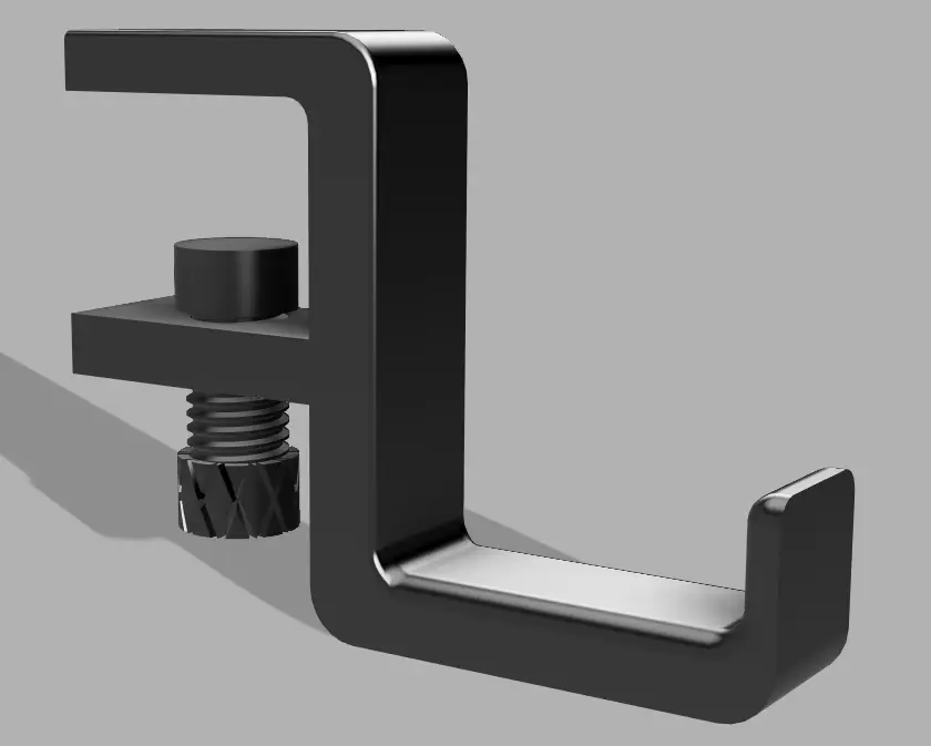 Desk Headphone Holder - Updated — modelo 3D