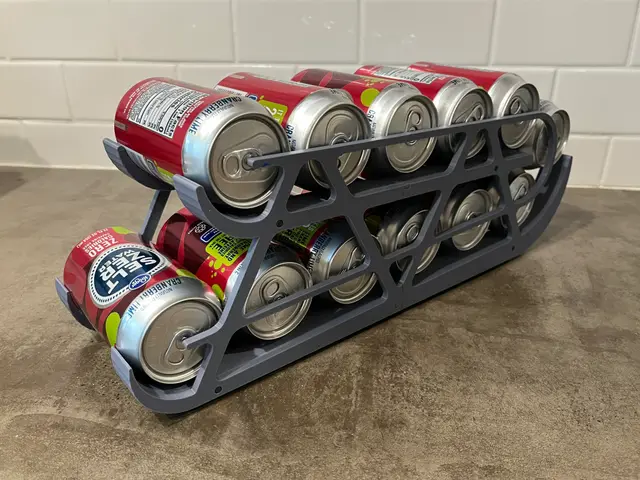 Can dispenser (12 cans, low filament) — modelo 3D