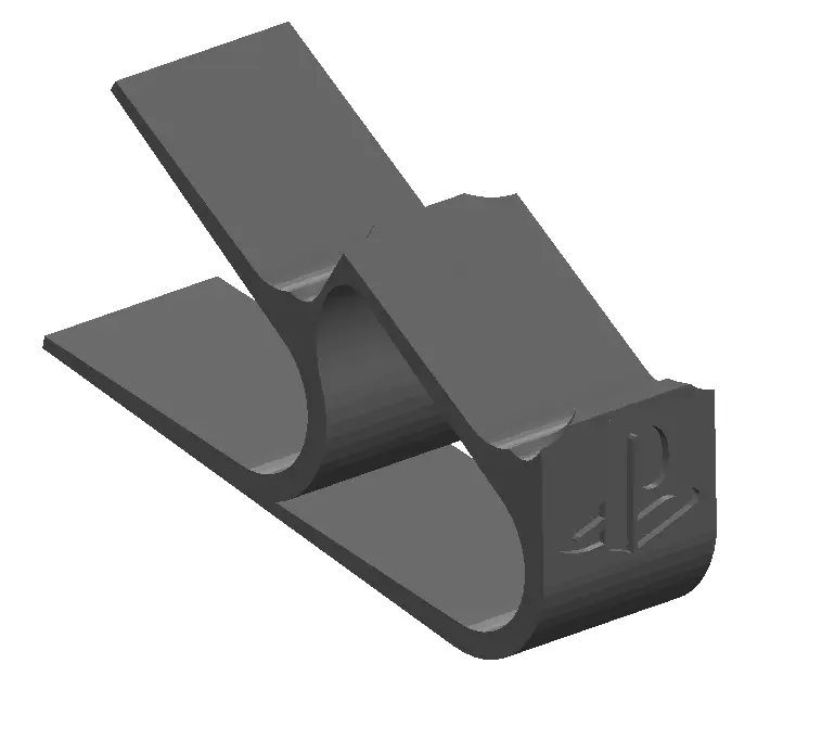2x PS4 Controller Stand — modelo 3D